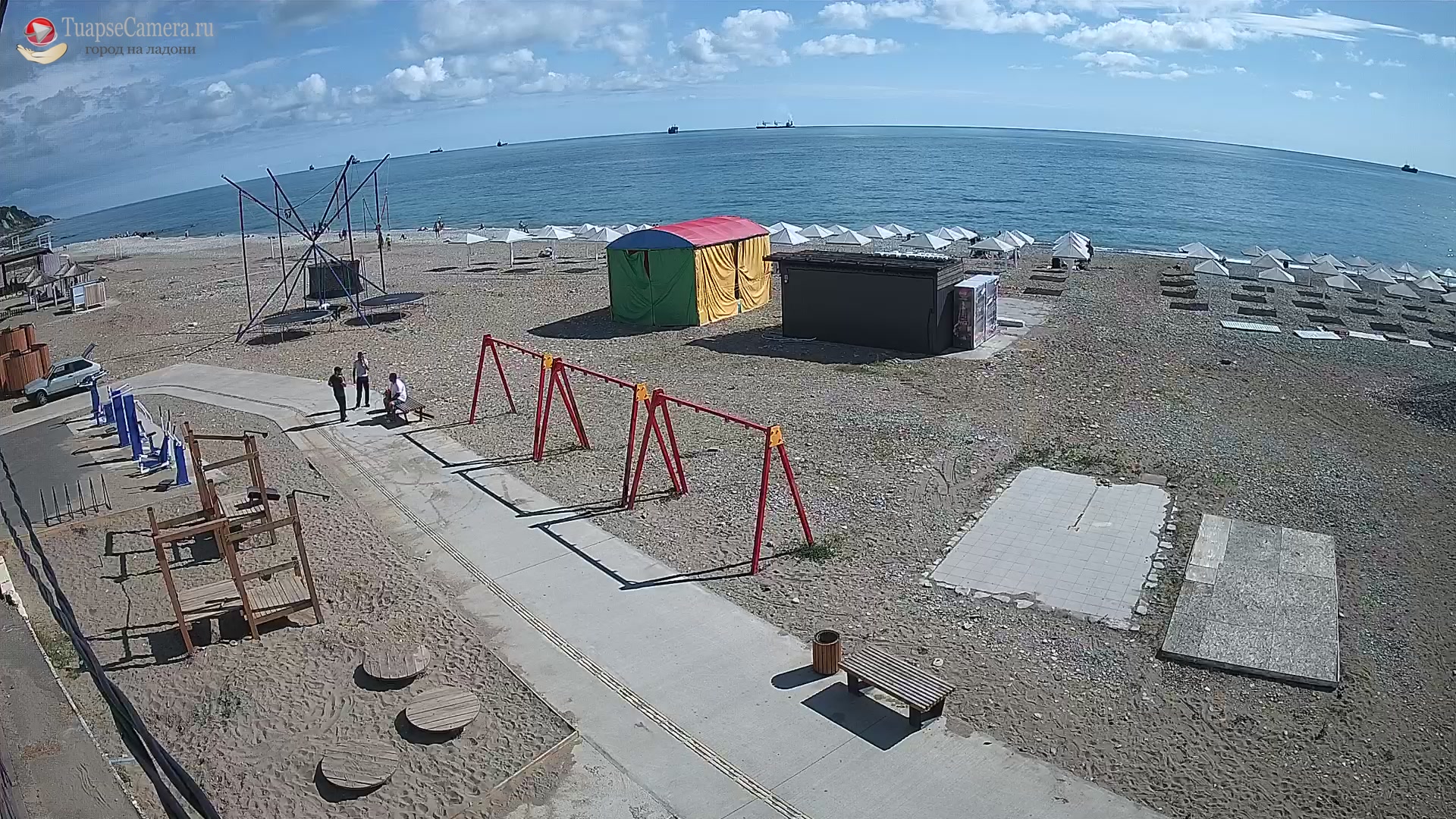 Веб-камера Туапсе: Городской пляж