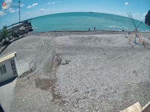 Приморский пляж Туапсе(HD)